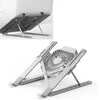 JF-054S2 Laptop Stand with Cooling Fan - Portable and Foldable, 6-Speed Adjustment