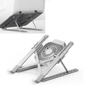 JF-054S2 Laptop Stand with Cooling Fan - Portable and Foldable, 6-Speed Adjustment