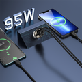 WIWU WI-QC012 95W Kirsite Geek Fast Car Charger