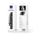 WIWU WI-SE001 Detachable Tripod Selfie Stick - Black