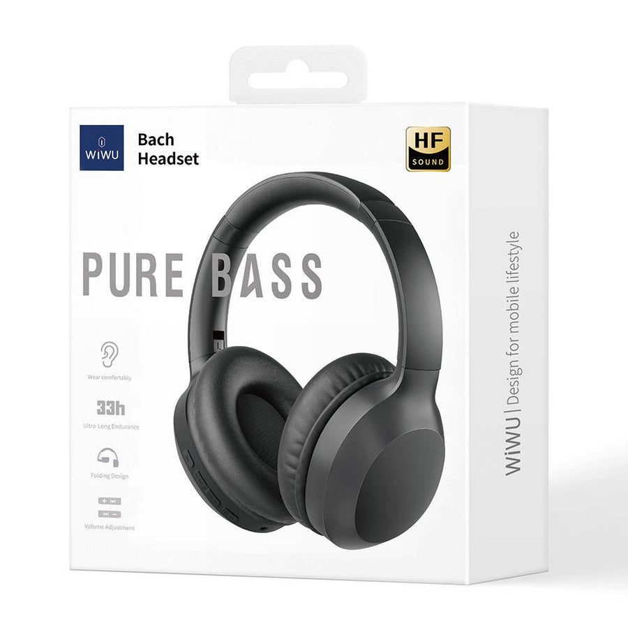 Wiwu Foldable On-Ear Bluetooth Headphones