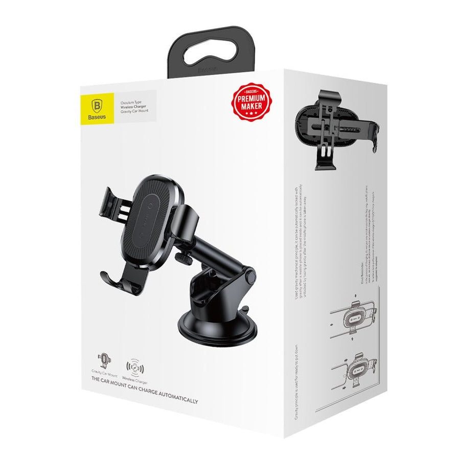 Baseus WXYL-A01 Wireless Charger Gravity Car-Mount