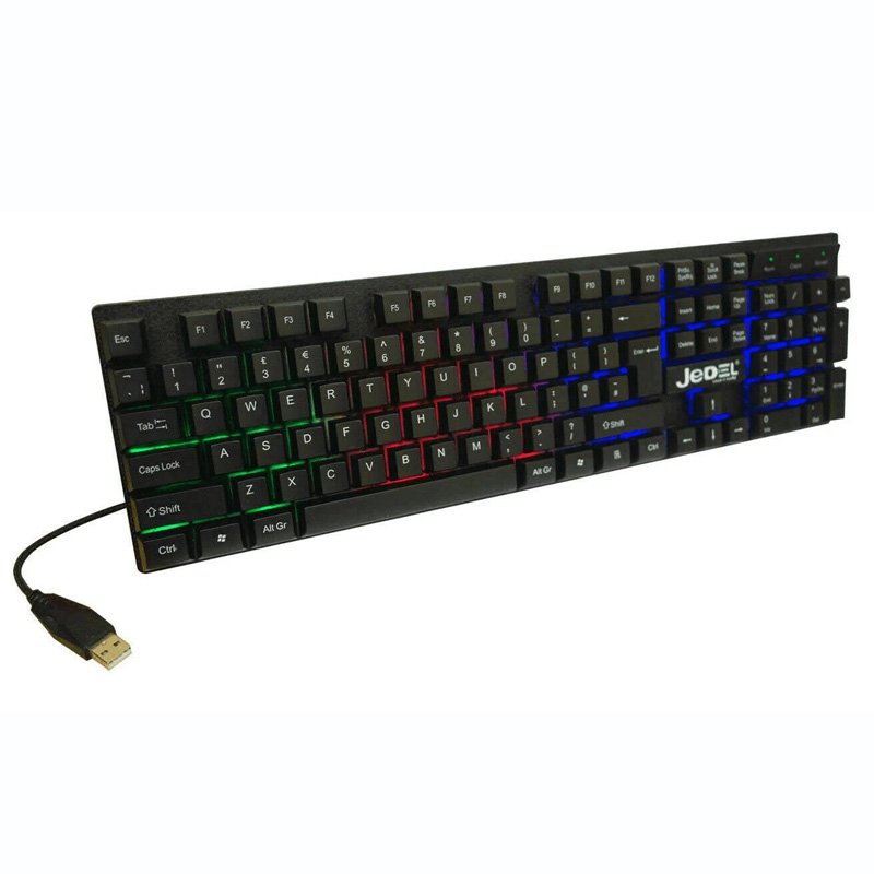 Jedel CP-01 Guardian 4-in-1 RGB LED Gaming Bundle