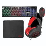 Jedel CP-01 Guardian 4-in-1 RGB LED Gaming Bundle