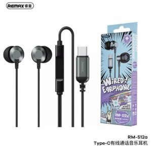 REMAX RM-512a Type-C Metal Wired Earphone