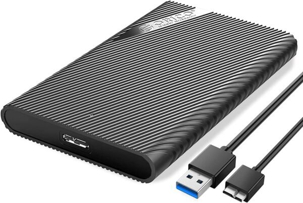 ORICO 2.5-Inch Hard Drive Enclosure 2521U3-BK-EP with USB 3.0