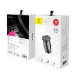 Baseus Grain Car Charger- Dual USB 5V 3.1A