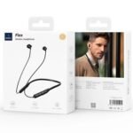 Wireless Earphones - Black Wiwu Flex GB01 Neckband