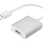 Orico USB 3.0 to HDMI Adapter UTH-SV-BP in Elegant Silver