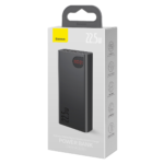 Baseus 20000mAh 22.5W Metal Power Bank Black