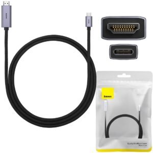 High Definition Series Type-C to HDMI 4K Adapter Cable Baseus-1m Black