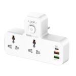 LDNIO SC2311 2 AC Outlets Portable Power Socket