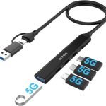 ONTEN 4- in -2 USB C / USB A