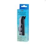 Black Selfie Stick Tripod for Live Streaming 0.8m