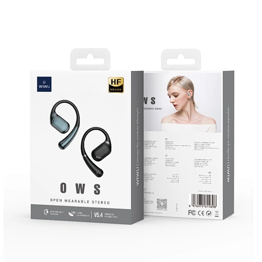 WIWU OWS T28 Wireless Stereo Earphone Open Earbuds Bluetooth Earbuds with Charging case