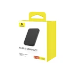 Baseus Power Bank 10000mAh 20W Magnetic Mini Air Wireless Fast Charge Cluster Black