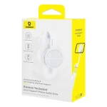 Baseus TechShot Series Dual-Support Phone Selfie Stick Moon White B10578300211-00