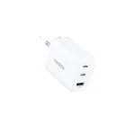 UGREEN CD275 65W 3-Port 2 USB-C 1 USB-A GAN Fast Charger White 90263