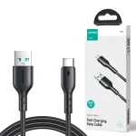 JOYROOM SA26-AC3 USB-A to Type-C 3A Flash-Charge Series Fast Charging Data Cable 1M Black