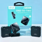 REMAX K12 TYPE-C 2in1 SQUARE MICROPHONE