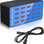 20-Port 100W USB Charging Station