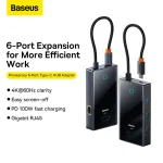 Baseus Type-C HUB 6-in-1 Adapter