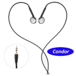 CONDOR Sport Wired Bass Earbuds 3.5mm Mic