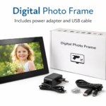 10 Inch Digital Photo Frame with USB & Memory Card Support